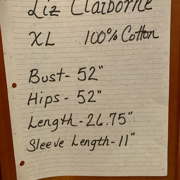 Tunic Top Liz Claiborne - Picture 15 of 15